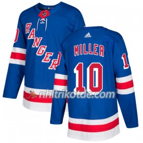 New York Rangers Trikot J.T. Miller 10 Adidas 2017-2018 Royal Authentic - Herren